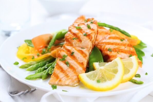 Poisson au four - plat diététique