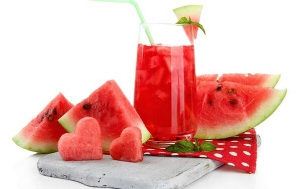 jus de pastèque et pastèque pour perdre du poids
