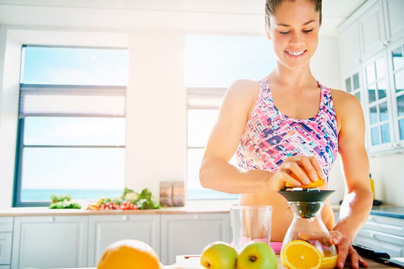 Les jus fraîchement pressés peuvent être consommés avec une alimentation correcte pour perdre du poids